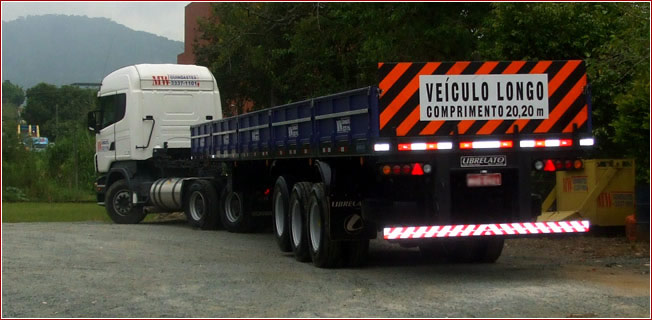 Carreta Extensiva para Transporte Pesado